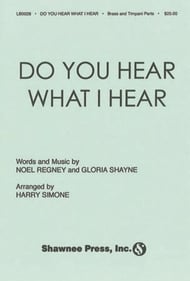 cover Do You Hear What I Hear? SATB choral sheet music cover